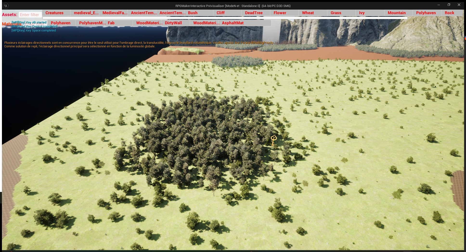 RPG grove map