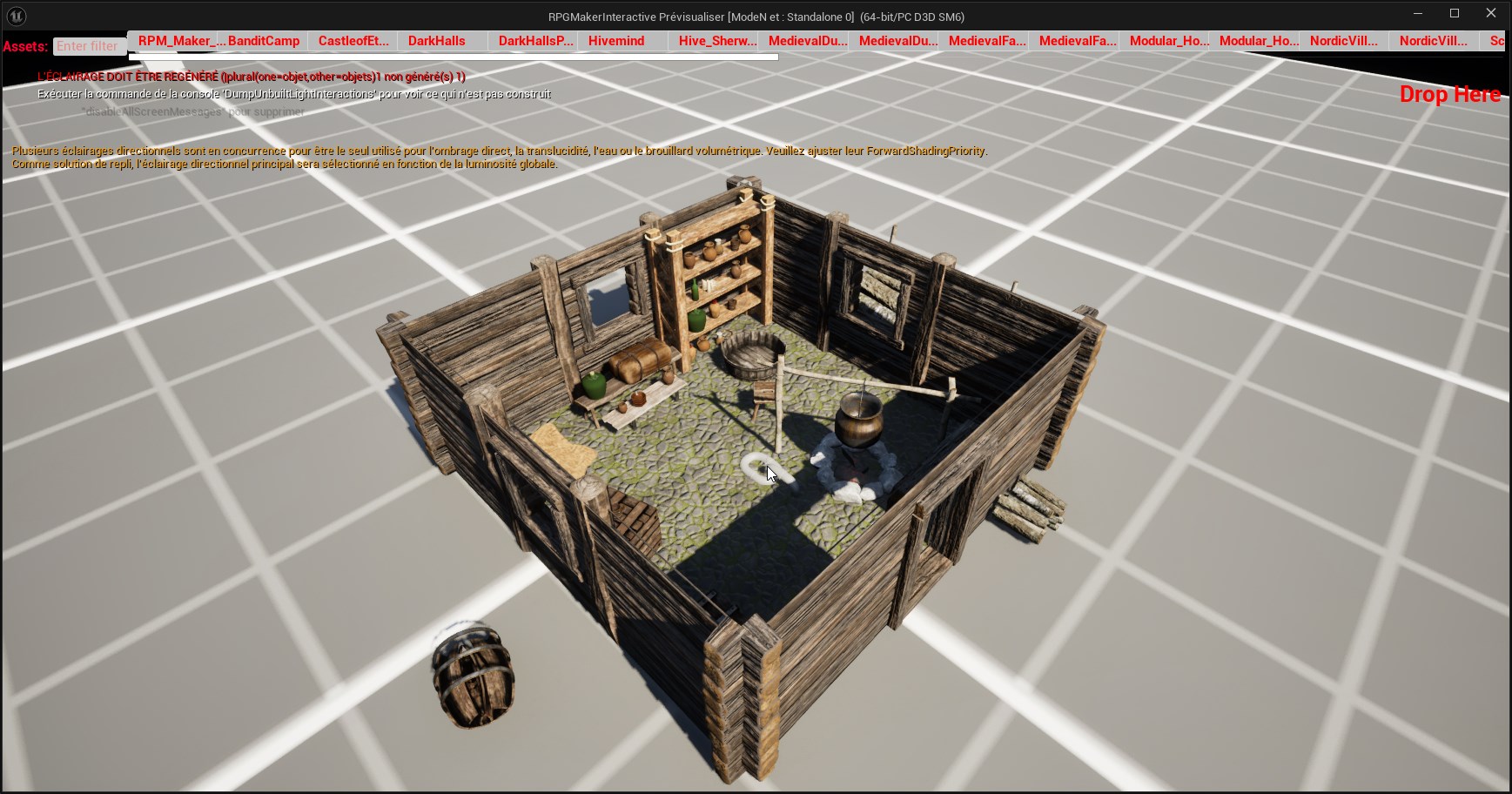 Small house interior